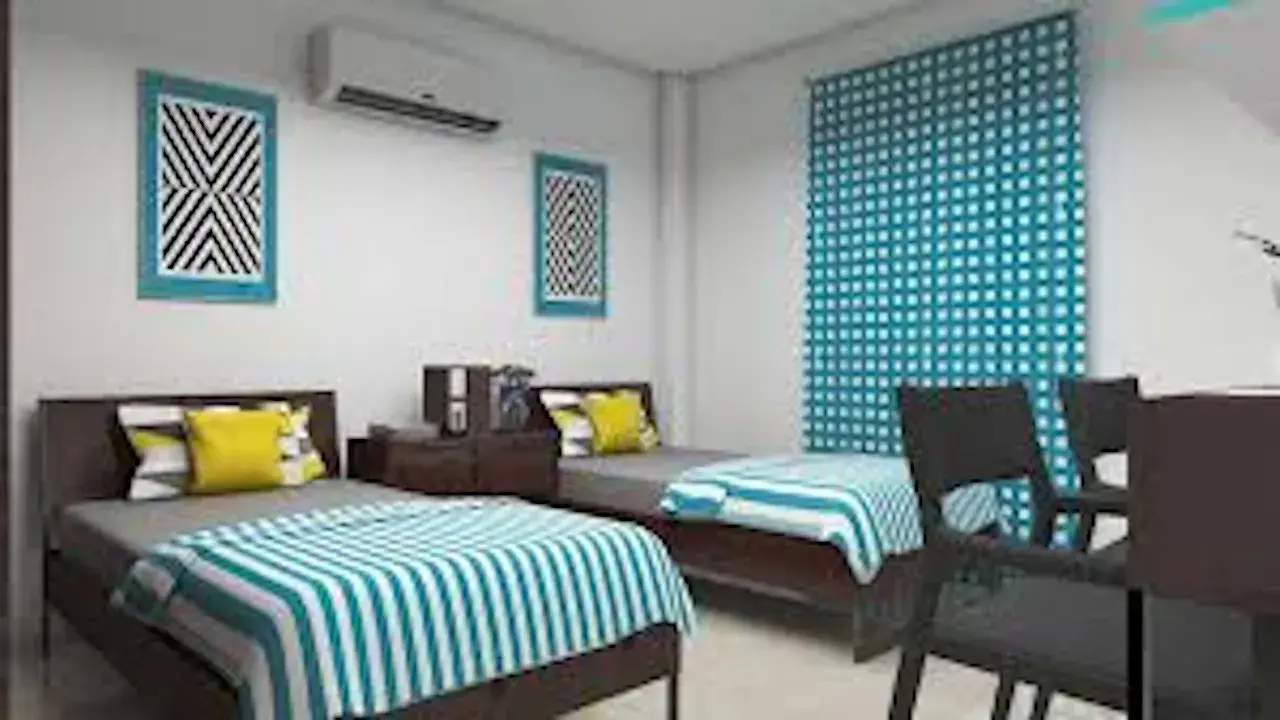  Double sharing-Hostel rooms in Rungta R1 College 