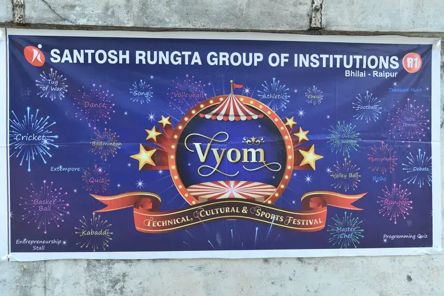 Vyom Fest in Rungta  College, Raipur - 2020