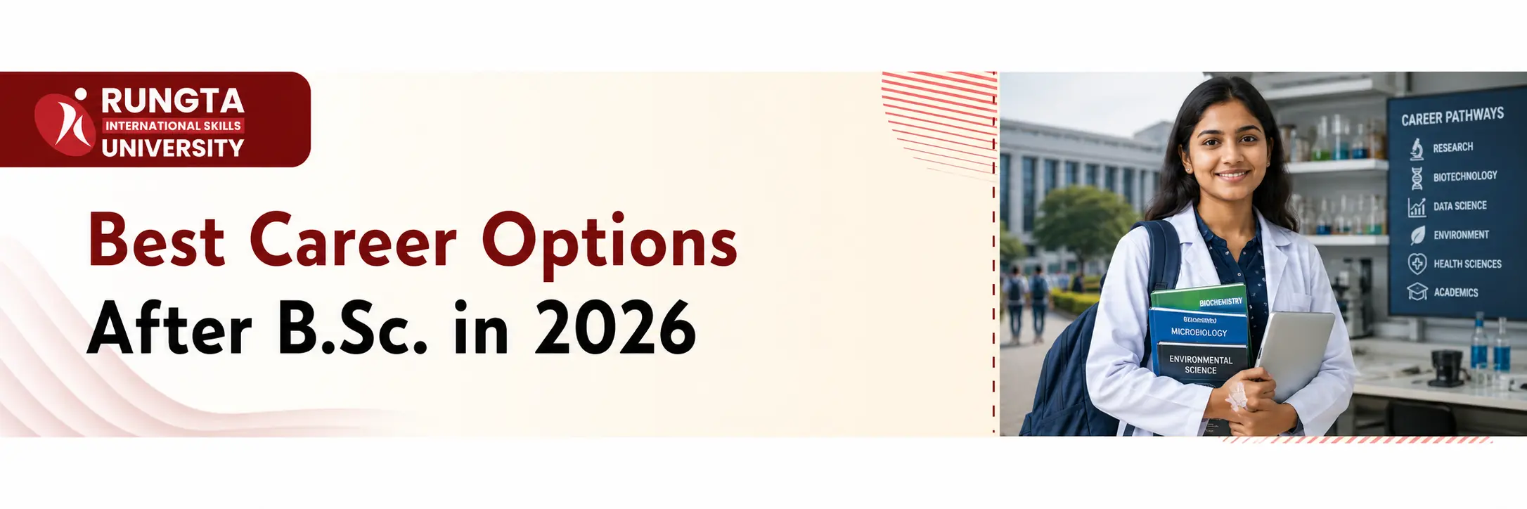 B.Sc. graduate exploring the best career options after completing a science degree in 2026