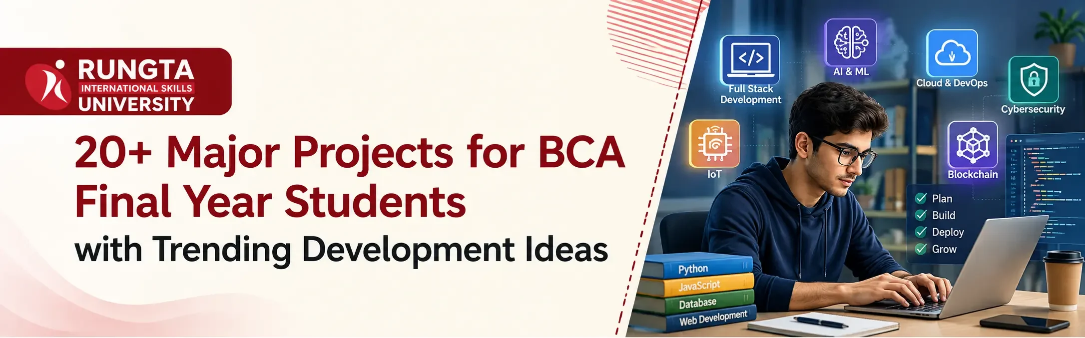 20+ major BCA final year project ideas and trending development topics