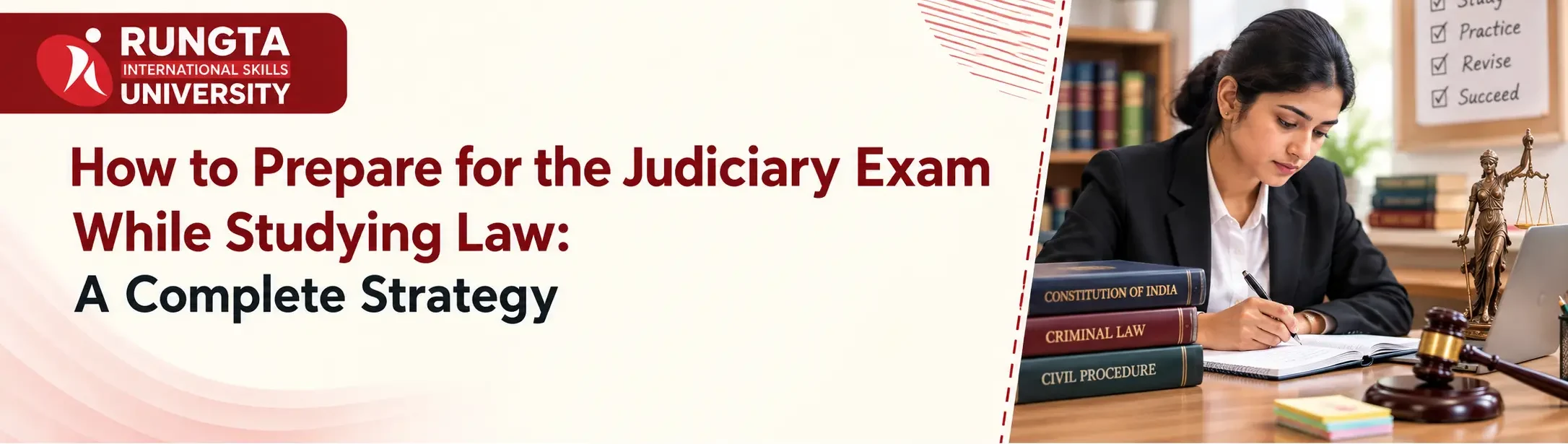 Judiciary exam preparation strategy for law students